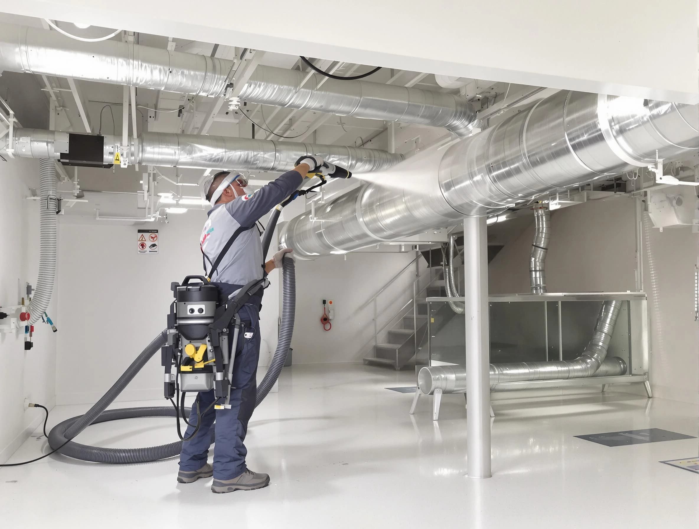 Professional central duct cleaning by Westminster Air Duct Cleaning in Westminster
