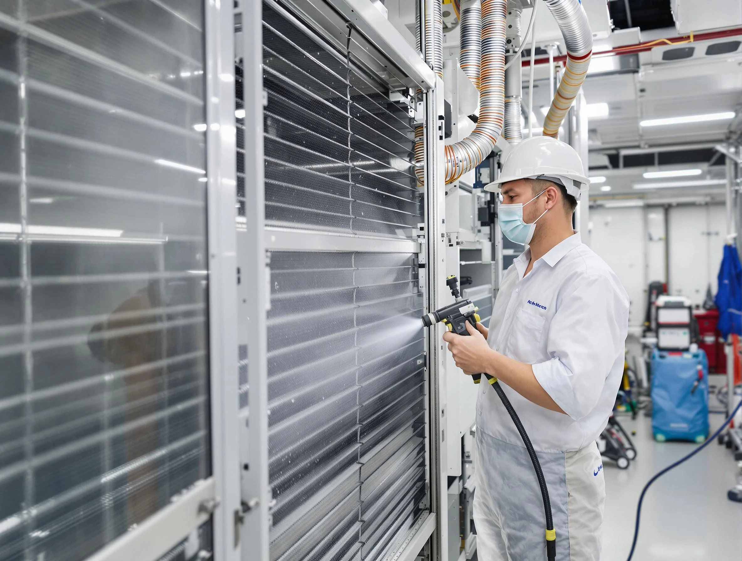 Professional AC coil cleaning by Westminster Air Duct Cleaning in Westminster