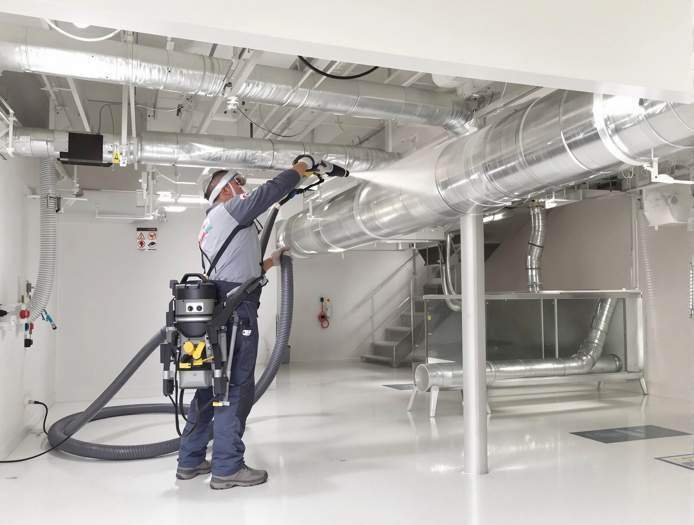 Professional central duct cleaning by Westminster Air Duct Cleaning in Westminster